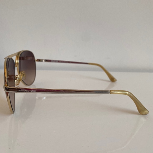 Michael Kors Gold Aviators main image 7